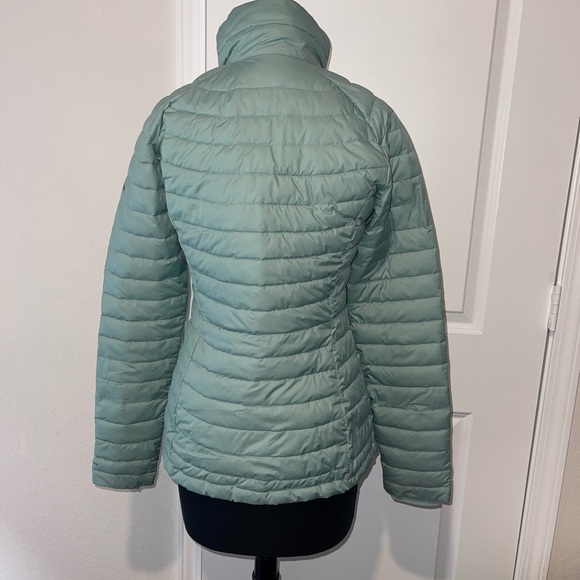 Columbia Powder Lite Insulated Jacket in Aqua Haze - Picture 12 of 16
